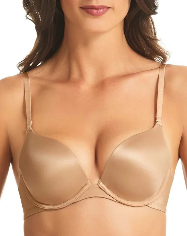 plunge t - shirt bras for a sleek appearanceFinelines Refined 5 Way Convertible Push Up Bra - Nude