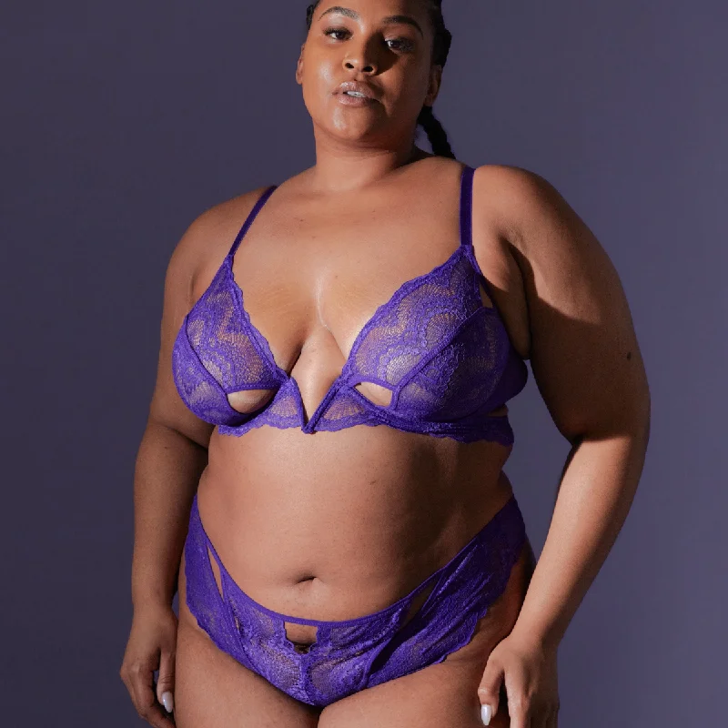 convertible bras with adjustable strapsKane V-wire Bra - Ultraviolet