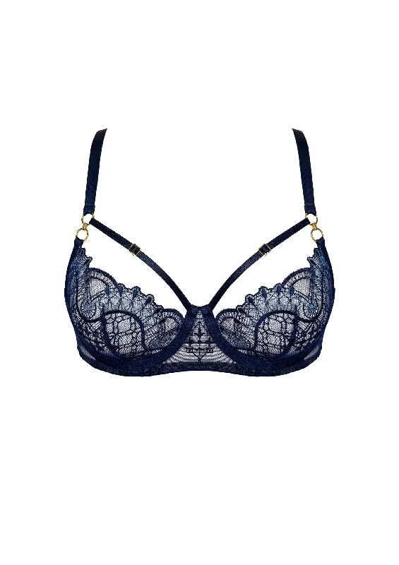 plunge t - shirt bras for a sleek appearanceMari Balconette Wire Bra