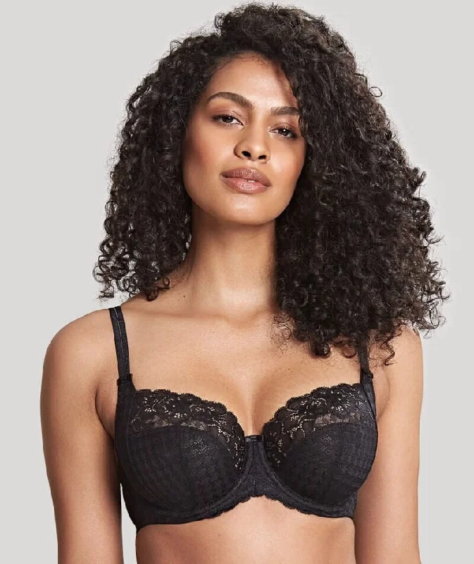 plunge bras for low cut topsPanache Envy Full Cup Underwire Bra - Black