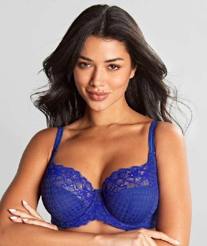 underwire bras with maximum supportPanache Envy Full Cup Underwire Bra - Indigo