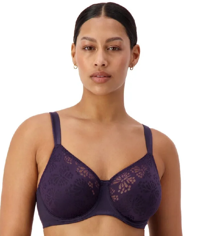 convertible sports bras for versatile useTriumph Lacy Minimizer Bra - Blueberry