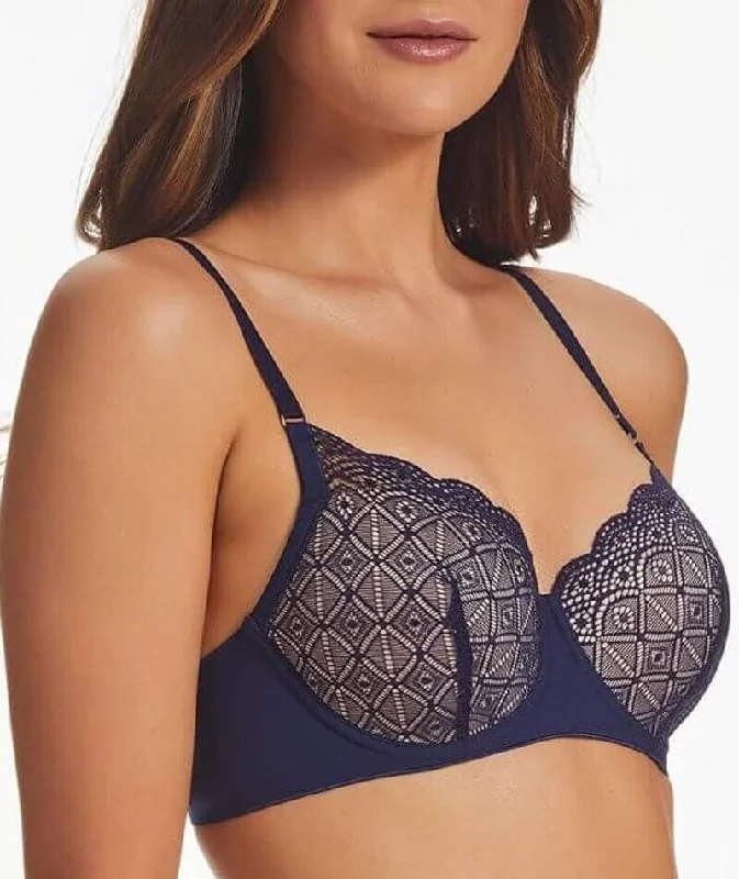 bralette bras for a trendy and comfortable styleUnderline by Finelines Eternal Demi Bra - Midnight