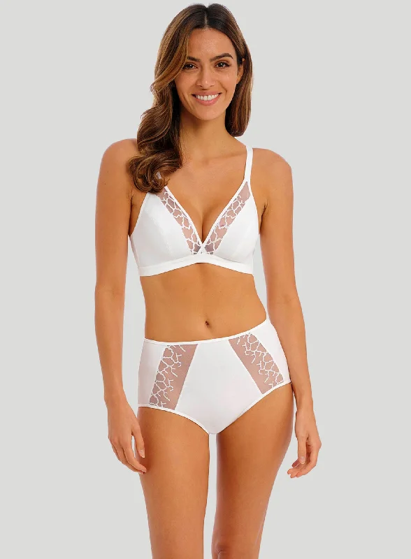 plunge push up bras for a bold lookWacoal: Lisse Non Wired Bra White