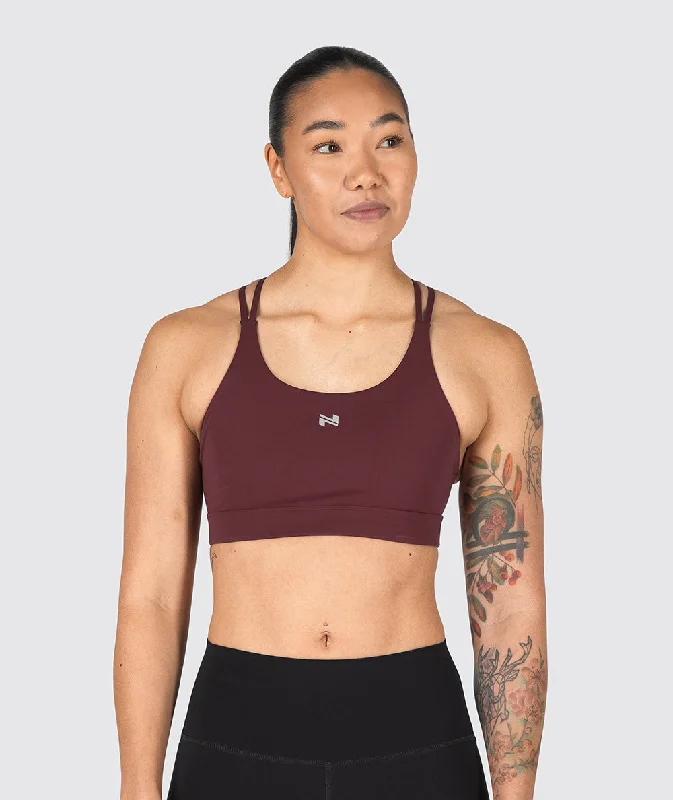 machine - made women sport bra for affordabilityStrappy Performance Sports Bra